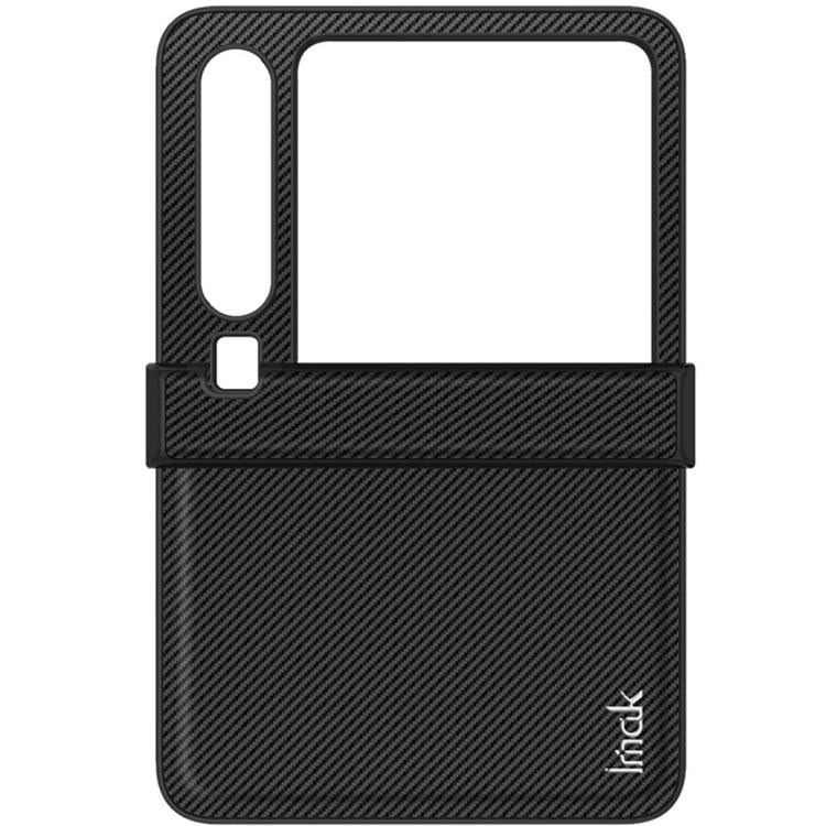 For Huawei Pura X imak Ruiyi Series Carbon Fiber PU + PC Phone Case