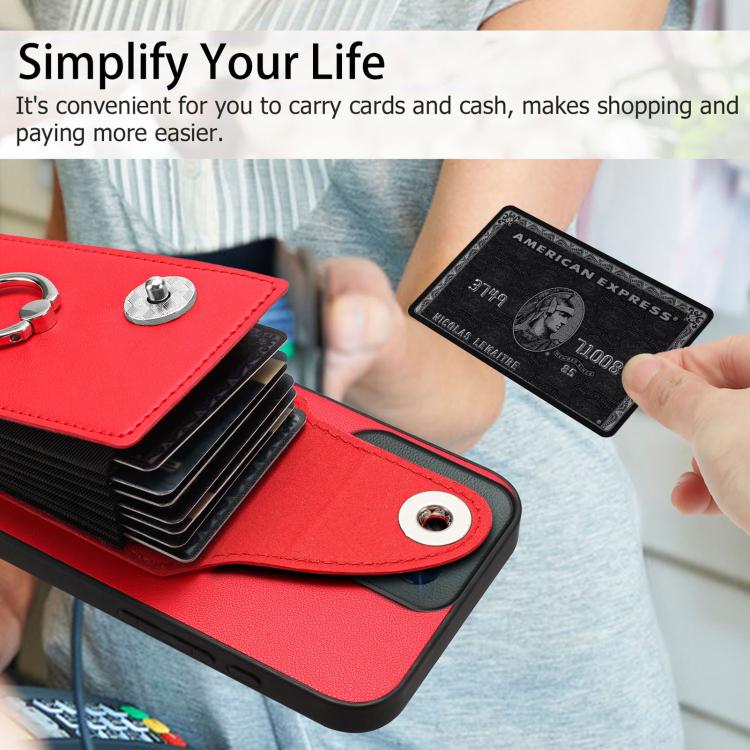 For Motorola Edge 60 Stylus Organ Card Bag Ring Holder Phone Case