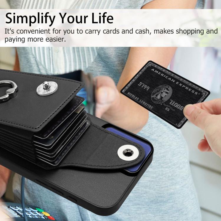 For Motorola Moto G85 / S50 Neo 5G Organ Card Bag Ring Holder Phone Case