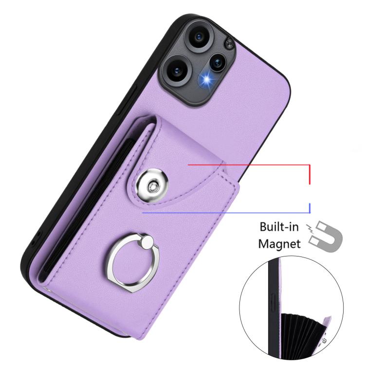 For Nothing CMF Phone 2 Pro Organ Card Bag Ring Holder Phone Case