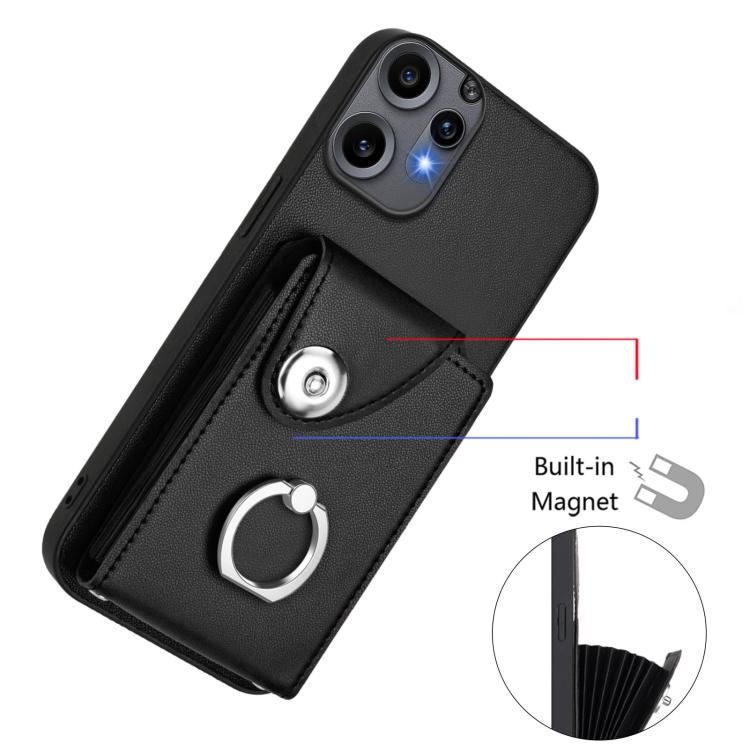 For Nothing CMF Phone 2 Pro Organ Card Bag Ring Holder Phone Case