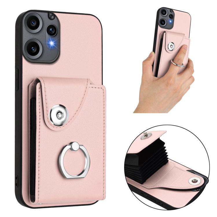 For Nothing CMF Phone 2 Pro Organ Card Bag Ring Holder Phone Case