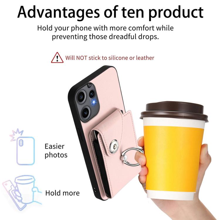 For Nothing CMF Phone 2 Pro Organ Card Bag Ring Holder Phone Case