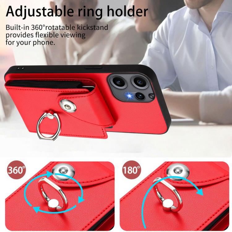 For Nothing CMF Phone 2 Pro Organ Card Bag Ring Holder Phone Case