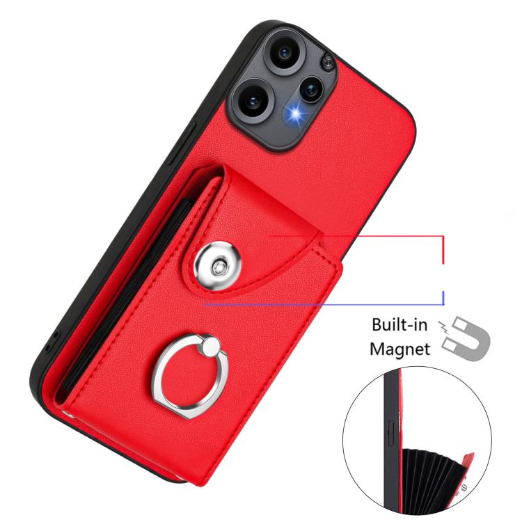 For Nothing CMF Phone 2 Pro Organ Card Bag Ring Holder Phone Case