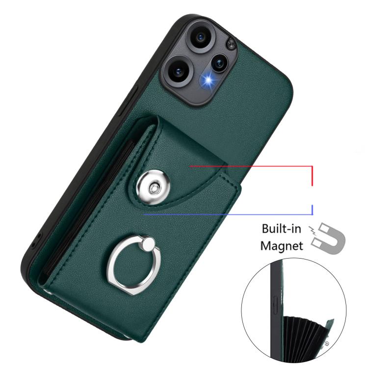 For Nothing CMF Phone 2 Pro Organ Card Bag Ring Holder Phone Case