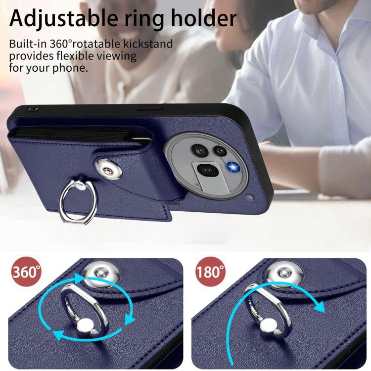 For Nothing Phone 3a Pro Organ Card Bag Ring Holder Phone Case
