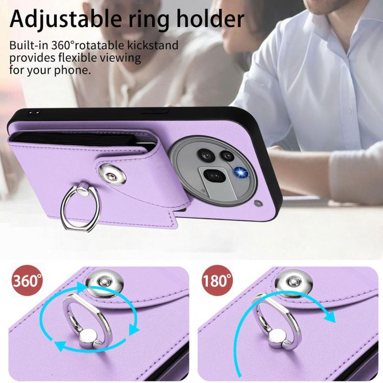 For Nothing Phone 3a Pro Organ Card Bag Ring Holder Phone Case