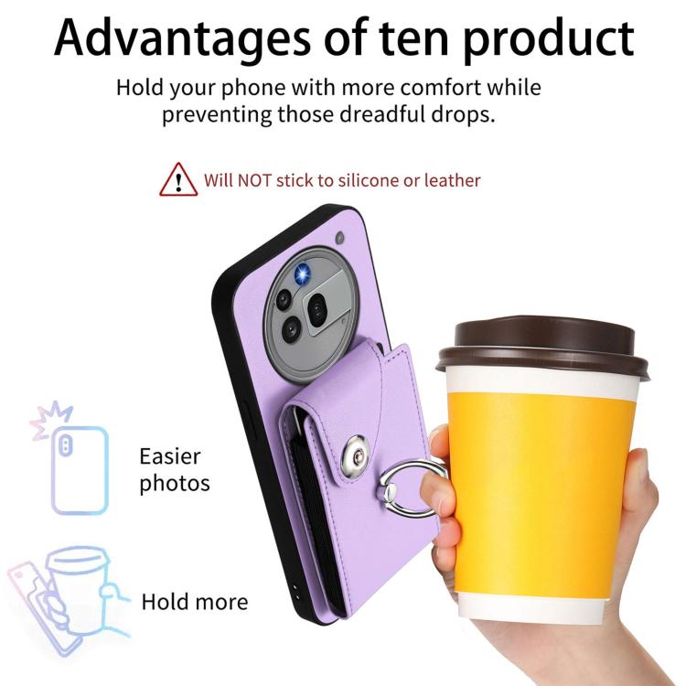 For Nothing Phone 3a Pro Organ Card Bag Ring Holder Phone Case