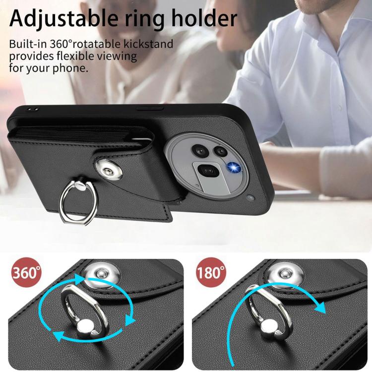 For Nothing Phone 3a Pro Organ Card Bag Ring Holder Phone Case