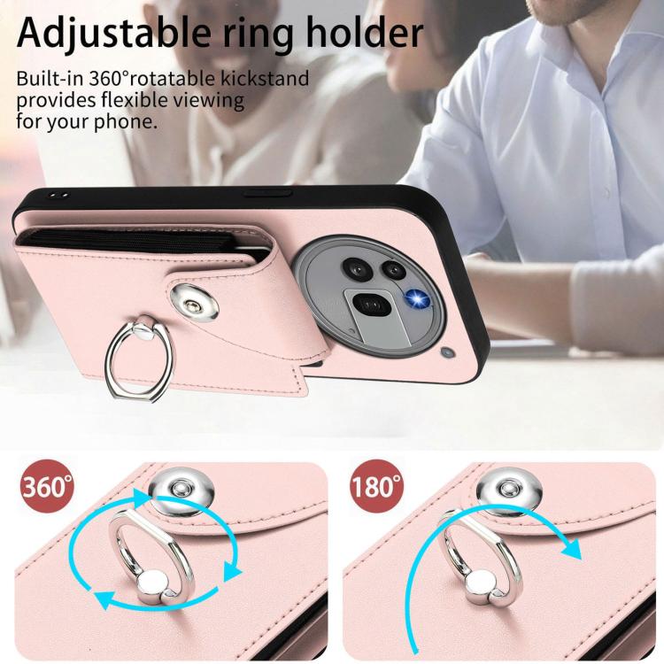 For Nothing Phone 3a Pro Organ Card Bag Ring Holder Phone Case