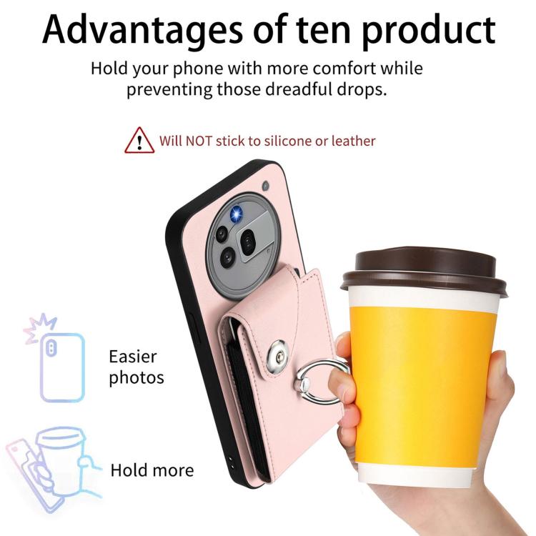 For Nothing Phone 3a Pro Organ Card Bag Ring Holder Phone Case