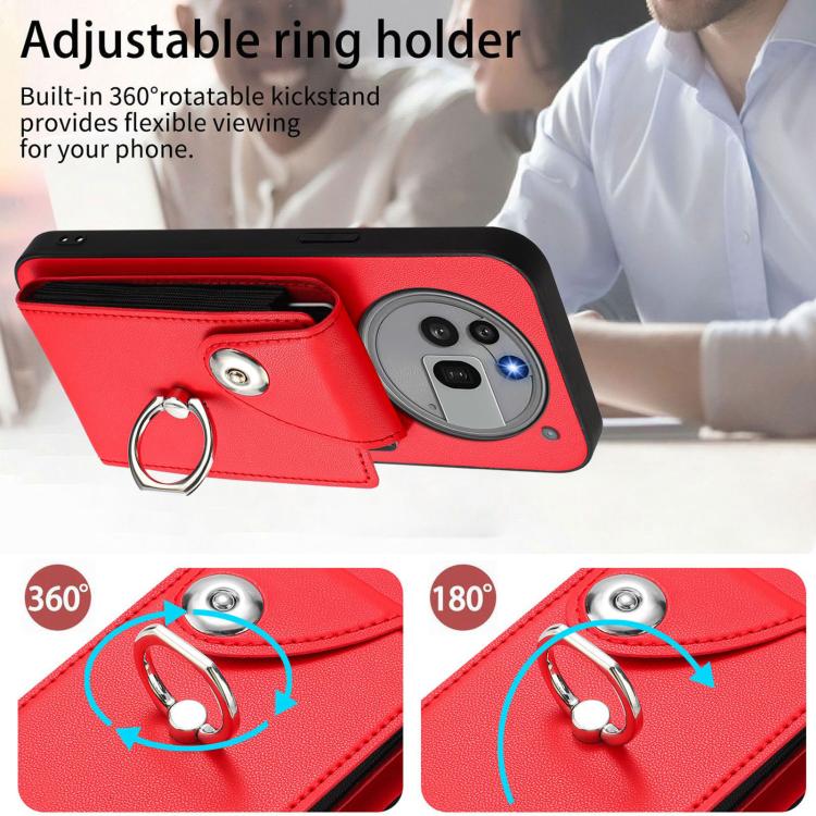 For Nothing Phone 3a Pro Organ Card Bag Ring Holder Phone Case