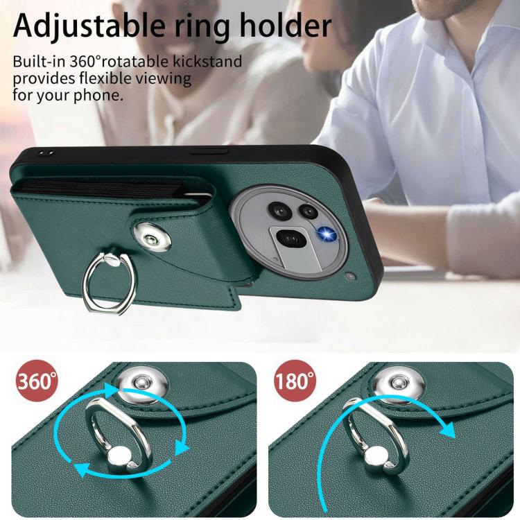 For Nothing Phone 3a Pro Organ Card Bag Ring Holder Phone Case