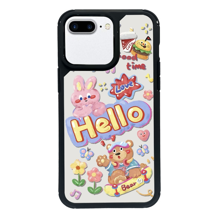 For iPhone 7 Plus / 8 Plus Exclusive Design Style PC Full Coverage Pattern Phone Case