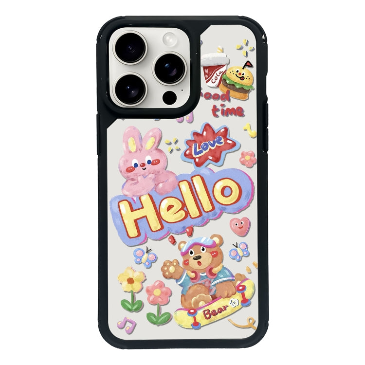 For iPhone 15 Pro Max Exclusive Design Style PC Full Coverage Pattern Phone Case