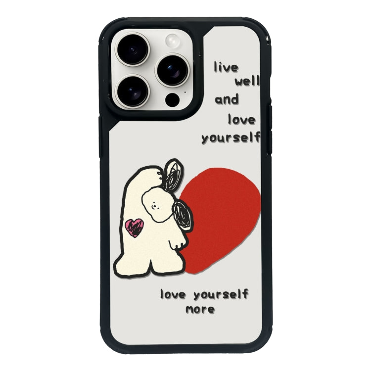 For iPhone 15 Pro Max Exclusive Design Style PC Full Coverage Pattern Phone Case