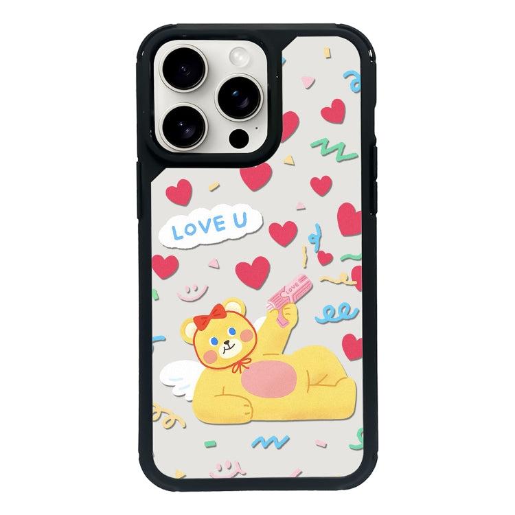 For iPhone 15 Pro Exclusive Design Style PC Full Coverage Pattern Phone Case