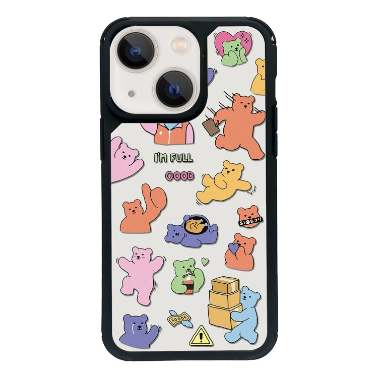 For iPhone 14 Plus Exclusive Design Style PC Full Coverage Pattern Phone Case