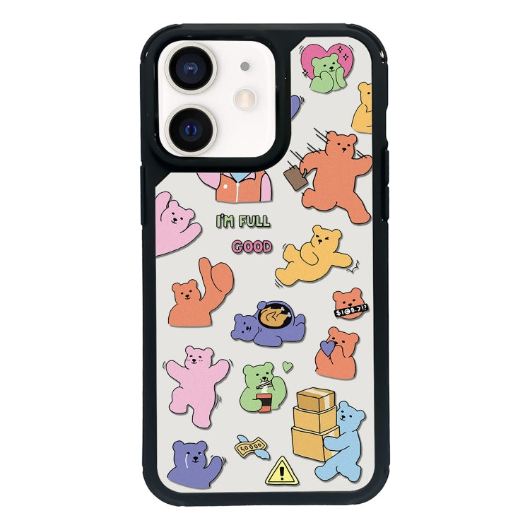 For iPhone 12 Exclusive Design Style PC Full Coverage Pattern Phone Case