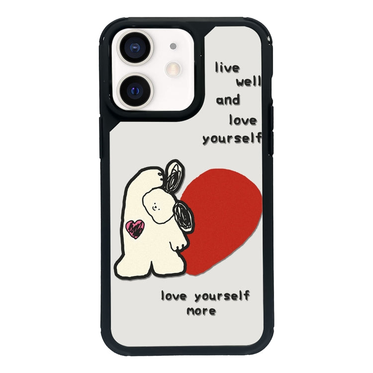 For iPhone 12 Exclusive Design Style PC Full Coverage Pattern Phone Case