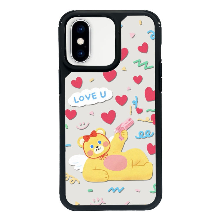 For iPhone X / XS Exclusive Design Style PC Full Coverage Pattern Phone Case