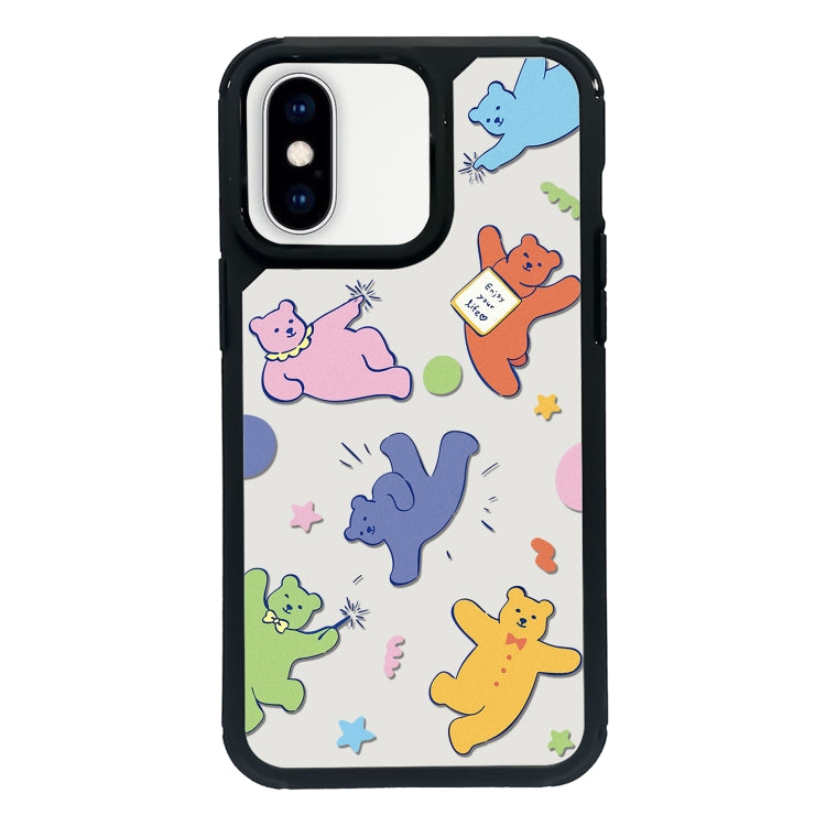For iPhone X / XS Exclusive Design Style PC Full Coverage Pattern Phone Case