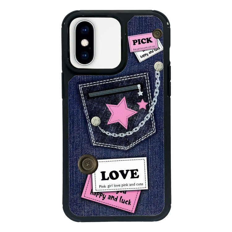 For iPhone X / XS Exclusive Design Style PC Full Coverage Pattern Phone Case