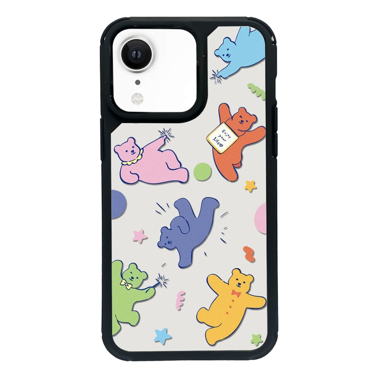 For iPhone XR Exclusive Design Style PC Full Coverage Pattern Phone Case