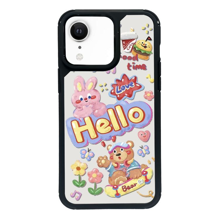 For iPhone XR Exclusive Design Style PC Full Coverage Pattern Phone Case