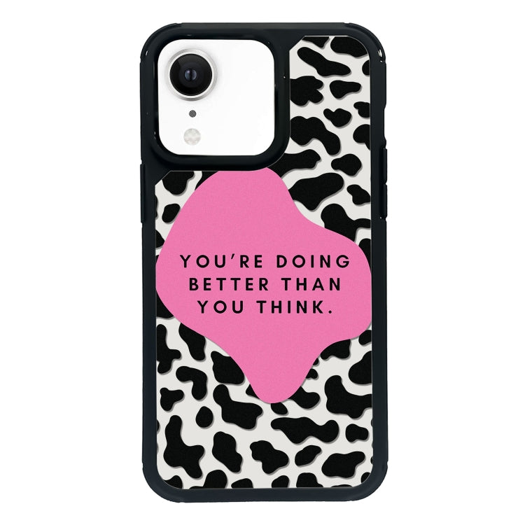 For iPhone XR Exclusive Design Style PC Full Coverage Pattern Phone Case