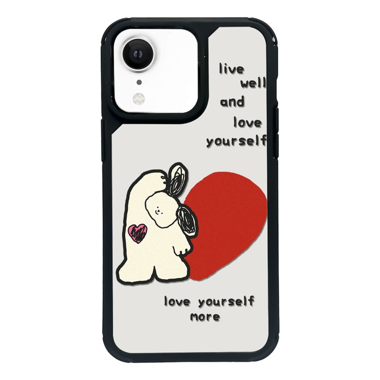 For iPhone XR Exclusive Design Style PC Full Coverage Pattern Phone Case