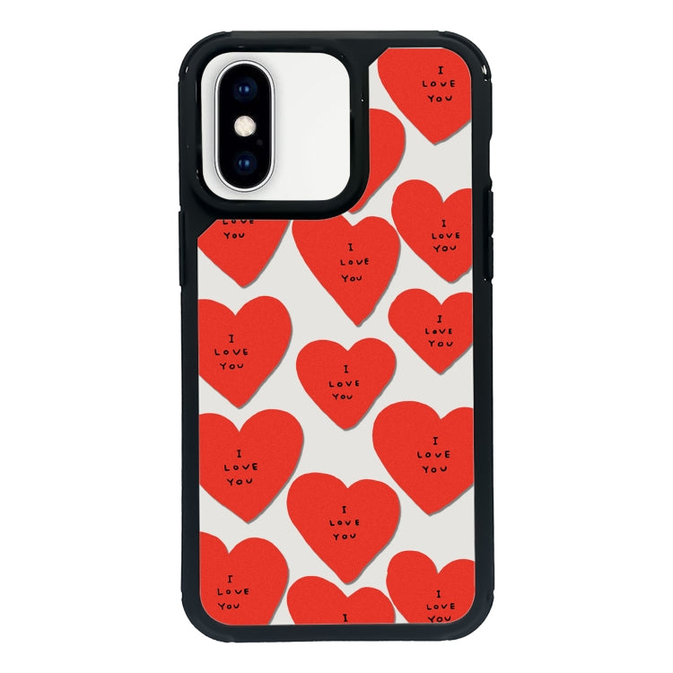 For iPhone XS Max Exclusive Design Style PC Full Coverage Pattern Phone Case