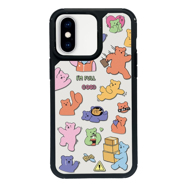 For iPhone XS Max Exclusive Design Style PC Full Coverage Pattern Phone Case