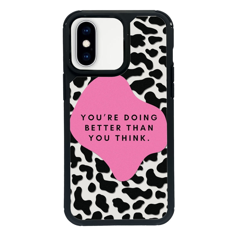 For iPhone XS Max Exclusive Design Style PC Full Coverage Pattern Phone Case