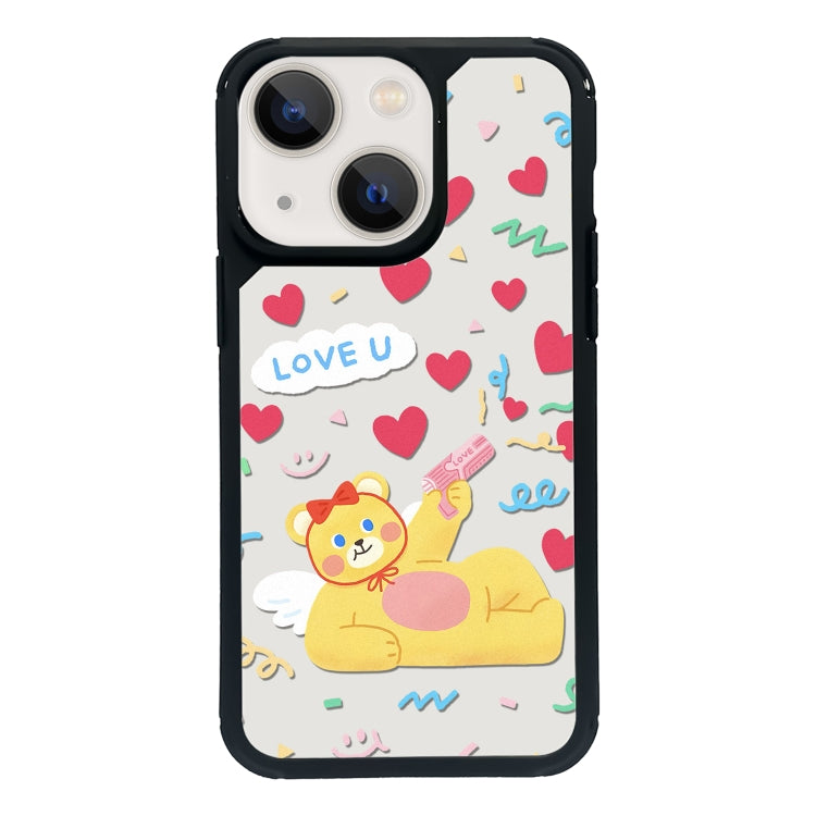 For iPhone 13 mini Exclusive Design Style PC Full Coverage Pattern Phone Case