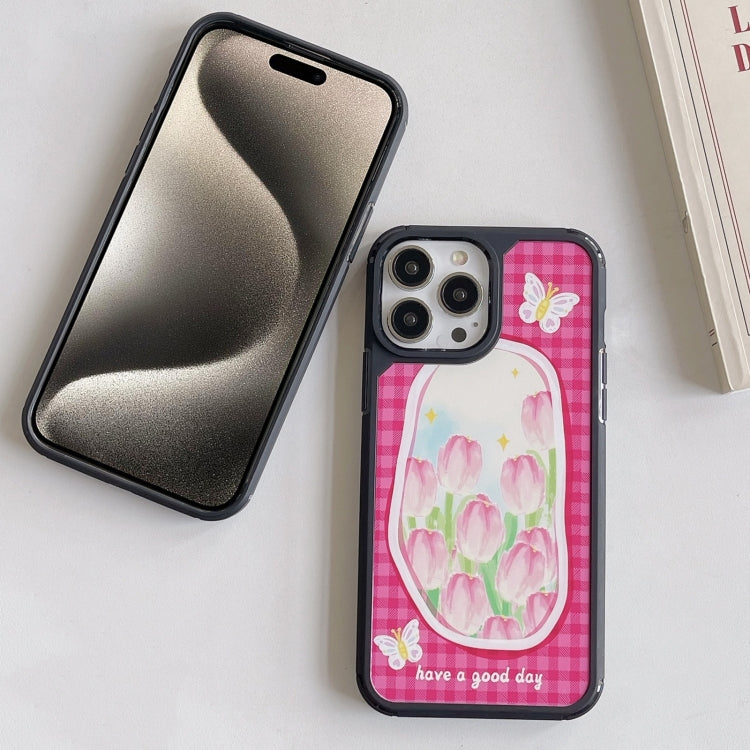 For iPhone 15 Exclusive Design Style PC Full Coverage Pattern Phone Case
