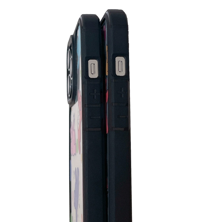 For iPhone 15 Exclusive Design Style PC Full Coverage Pattern Phone Case
