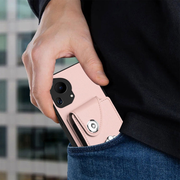 For Huawei Pura 70 Ultra Organ Card Bag Ring Holder Phone Case