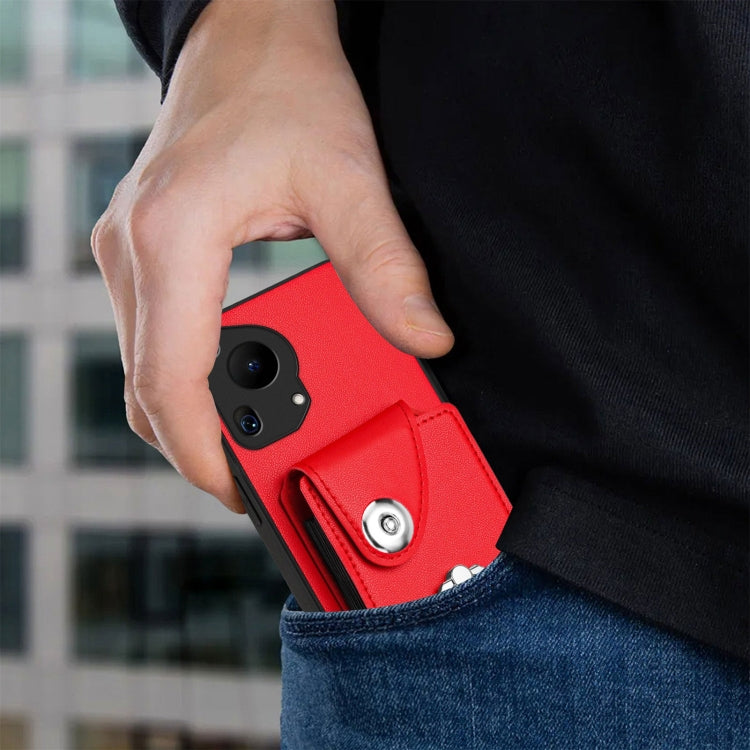 For Huawei Pura 70 Ultra Organ Card Bag Ring Holder Phone Case