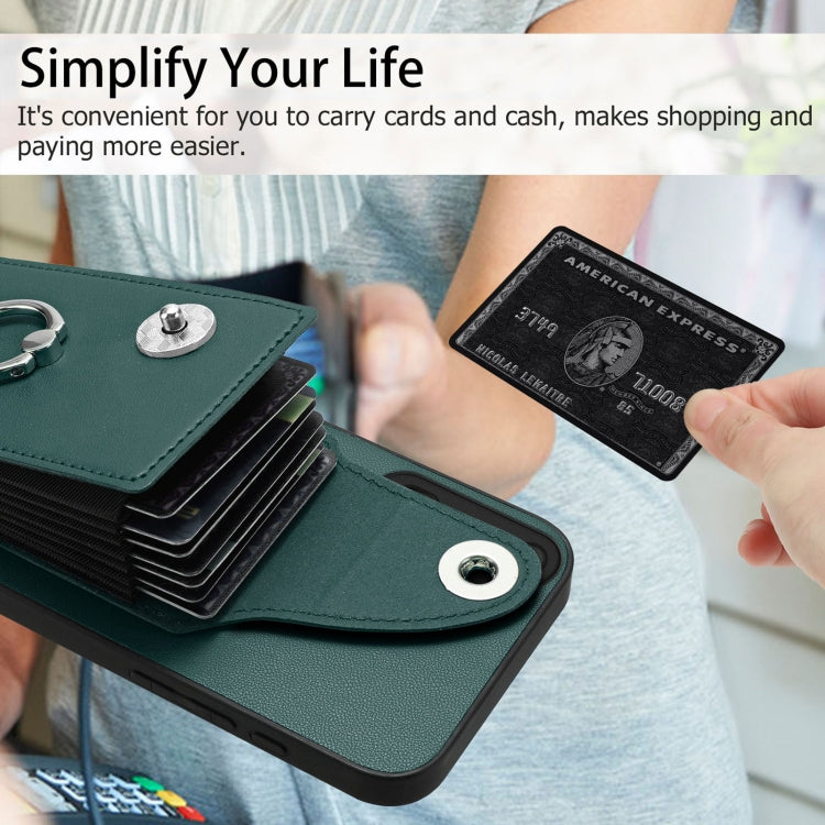 For Huawei Pura 70 Ultra Organ Card Bag Ring Holder Phone Case