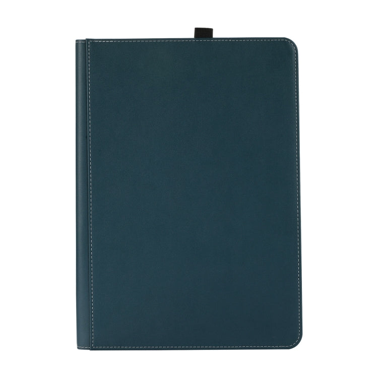For Microsoft Surface Laptop Studio 2 Vegan Leather Laptop Protective Case - Dark Green