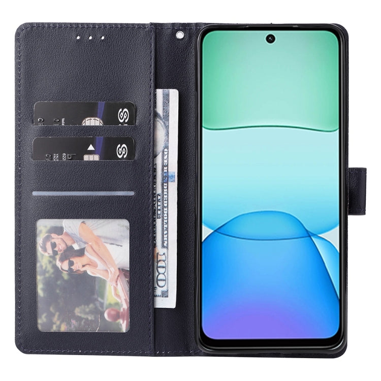 For Xiaomi Redmi 13 4G Multifunctional Horizontal Flip Leather Phone Case with Three Card Slot
