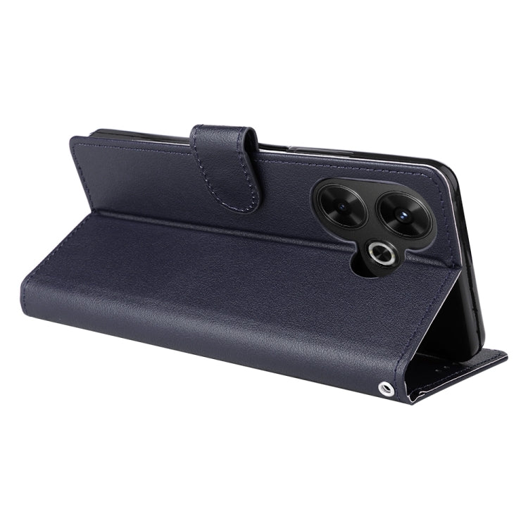 For Xiaomi Redmi 13 4G Multifunctional Horizontal Flip Leather Phone Case with Three Card Slot