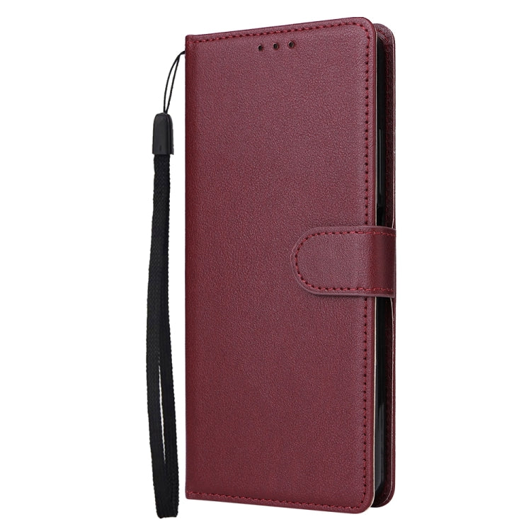 For Xiaomi Redmi 13 4G Multifunctional Horizontal Flip Leather Phone Case with Three Card Slot