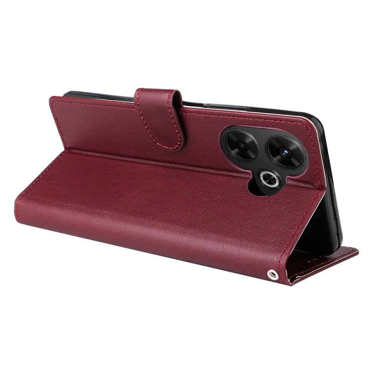 For Xiaomi Redmi 13 4G Multifunctional Horizontal Flip Leather Phone Case with Three Card Slot