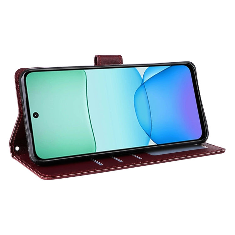 For Xiaomi Redmi 13 4G Multifunctional Horizontal Flip Leather Phone Case with Three Card Slot