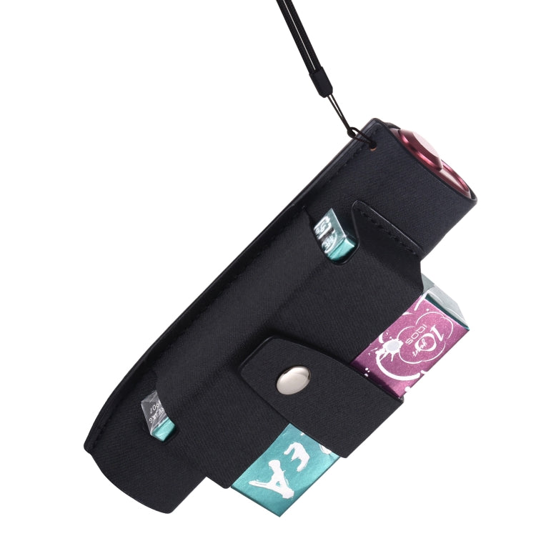 For IQOS ILUMA i ONE Electronic Cigarette Three-star Pattern Portable PU Storage Bag