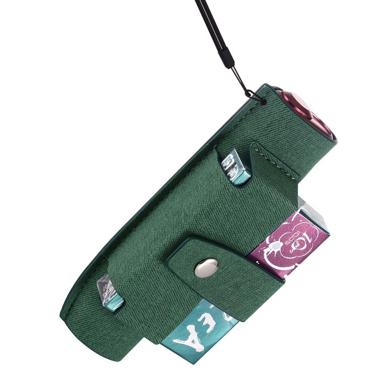 For IQOS ILUMA i ONE Electronic Cigarette Three-star Pattern Portable PU Storage Bag