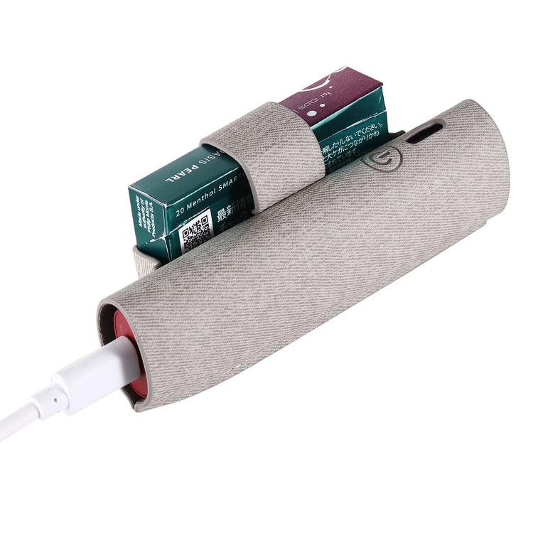 For IQOS ILUMA i ONE Electronic Cigarette Three-star Pattern Portable PU Storage Bag
